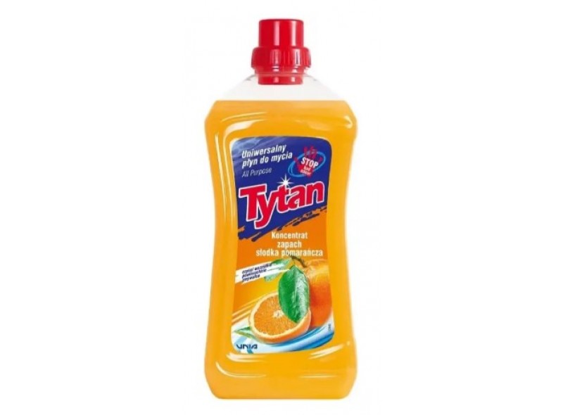 Рідина універсальна для миття концентрат Tytan 1 л (апельсин) (97-715) Рідина універсальна для миття концентрат Tytan 1 л (апельсин) (97-715)